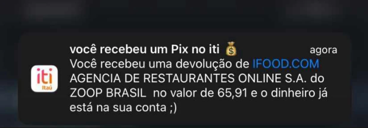 Como pedir reembolso no iFood