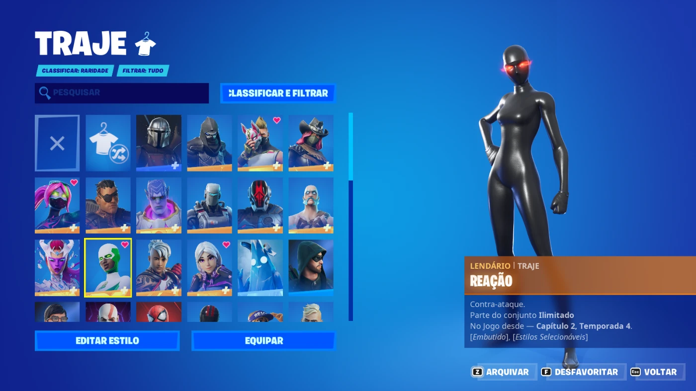 Epic Games | Conta epic games 191+ skins fortnite