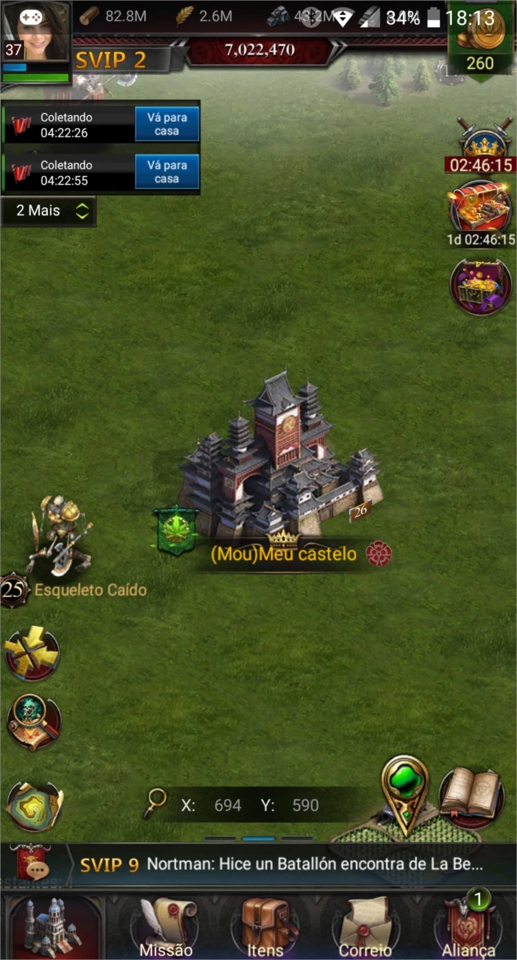 Castelo Clash Of Kings Hack