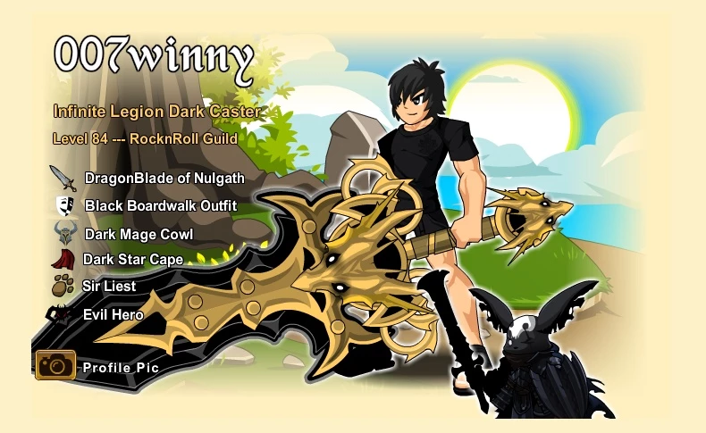 Conta - Adventure Quest World Aqw - DFG