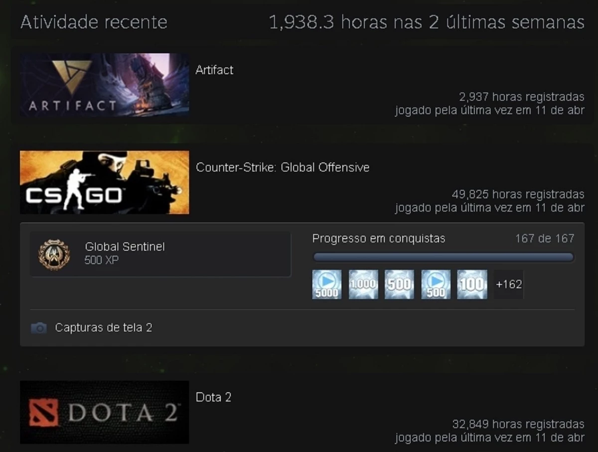 Boost De Horas Em Jogos Steam - DFG