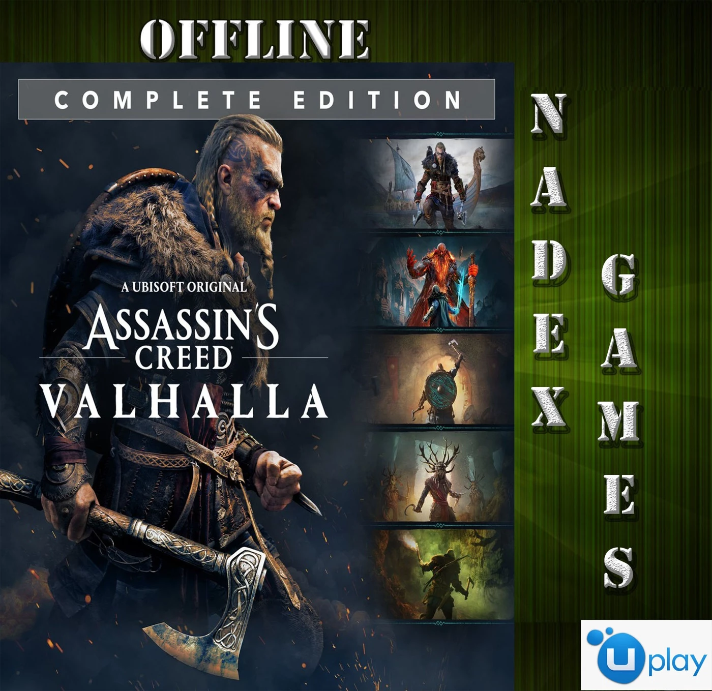 Assassins Creed Valahalla Pc Offline - Uplay Original - Jogos (Mídia  Digital) - DFG