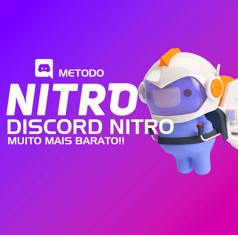 Método Discord Nitro Mais Barato - Assinaturas E Premium - DFG
