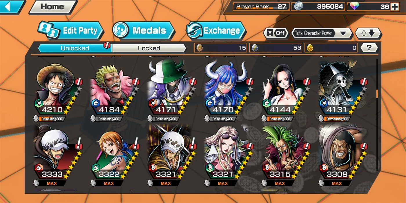 One Piece Bounty Rush - Uma Das Melhores Contas - Outros - DFG