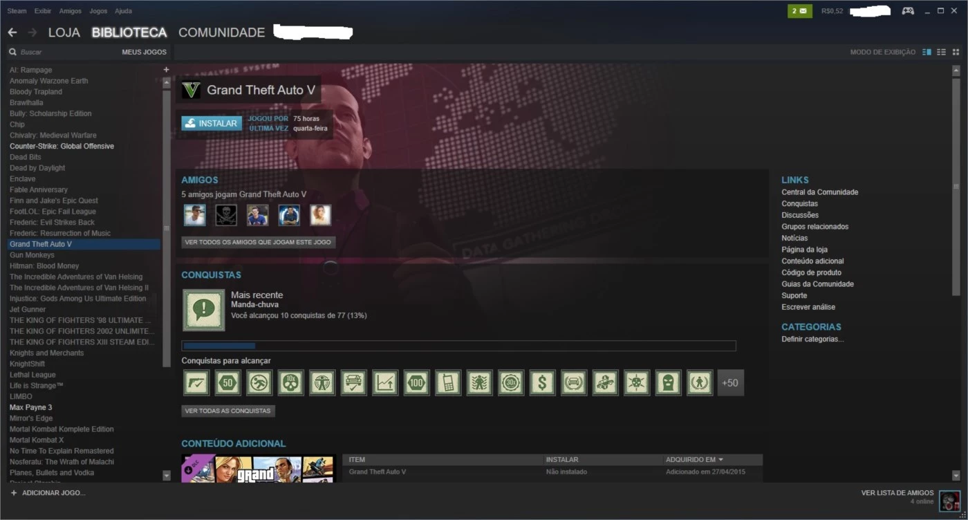 Contas Steam Comprar - DFG