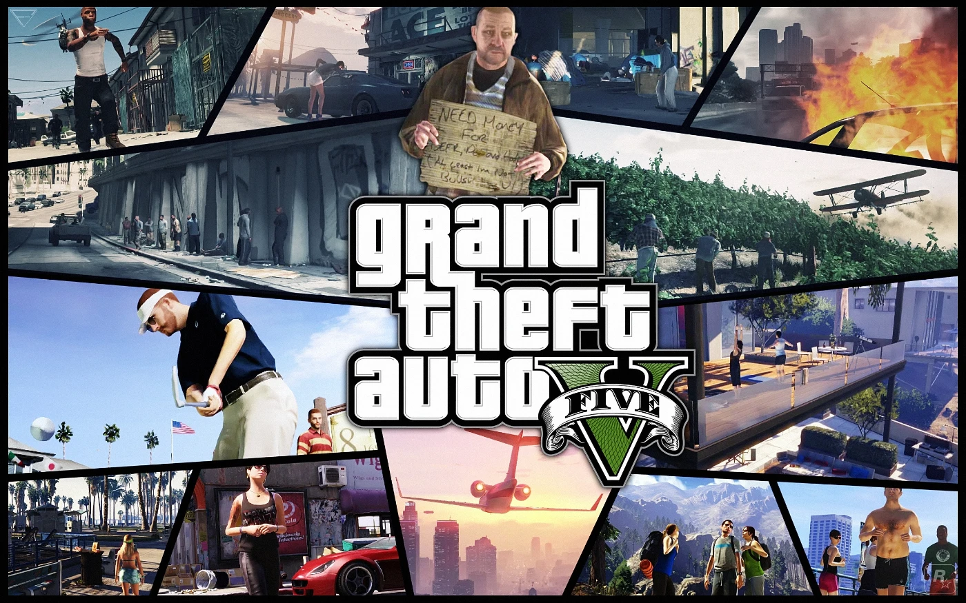 Gta 5 (Pc) - Instalável Para Jogar Online - DFG