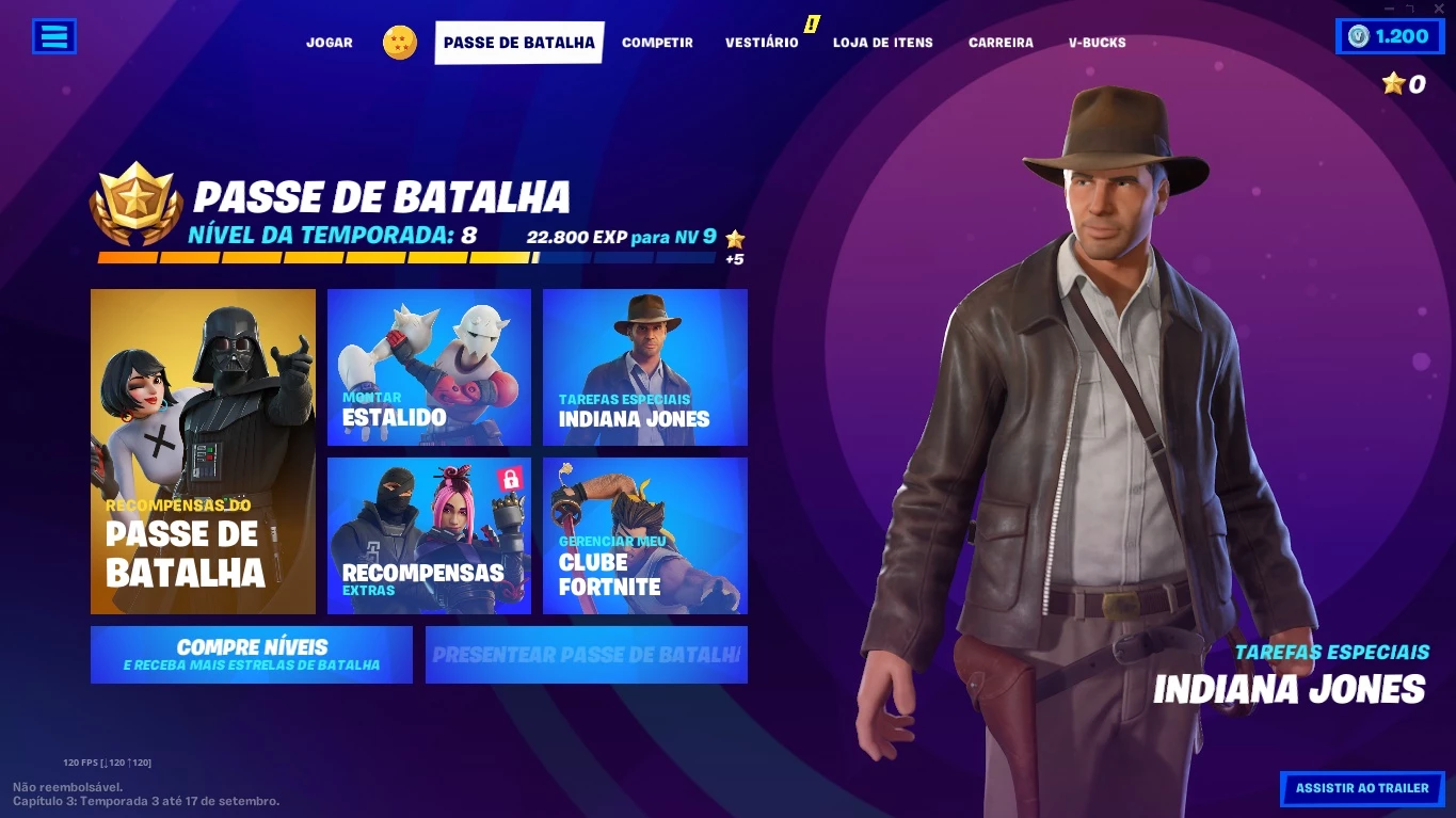 Conta Epic Games Com 150 Jogos E Skins No Fortnite - DFG