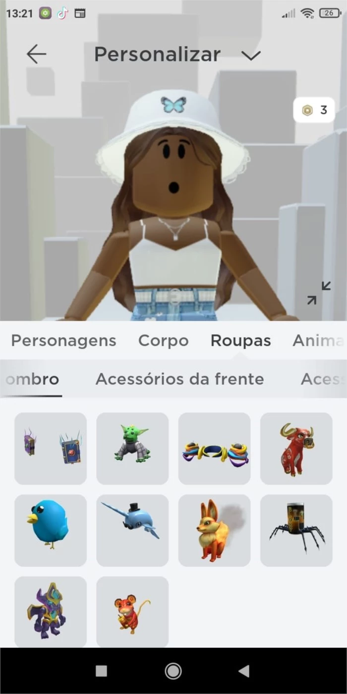 Vendo Uma Conta Feminina Roblox - Outros - DFG