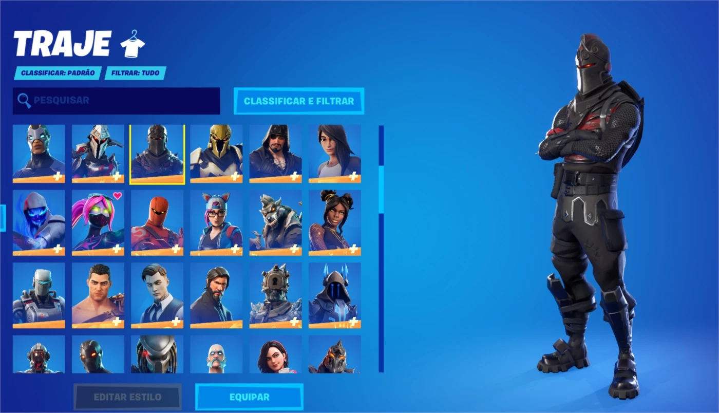 Conta Fortnite+Muitas Skins De Loja, Bunldes, Viúva Negra! - DFG