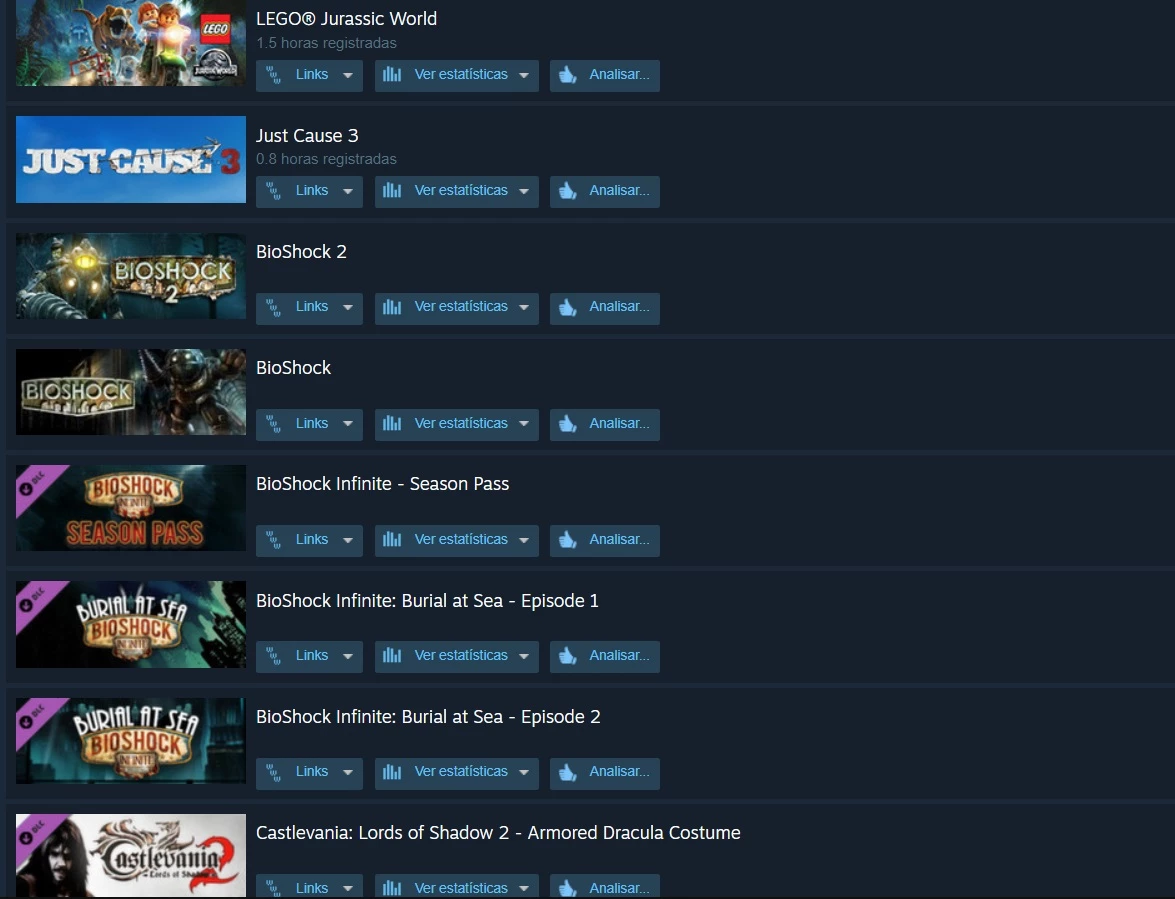 Vendo Conta Steam Com 55 Jogos - DFG