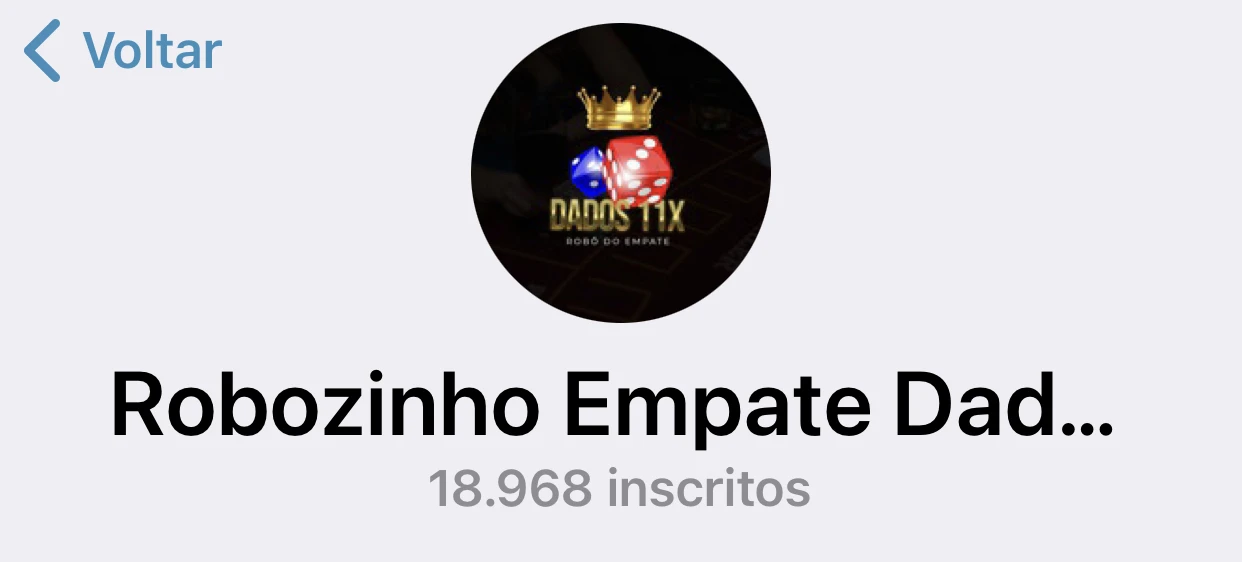 Robozinho Do Empate Dados - Outros - DFG