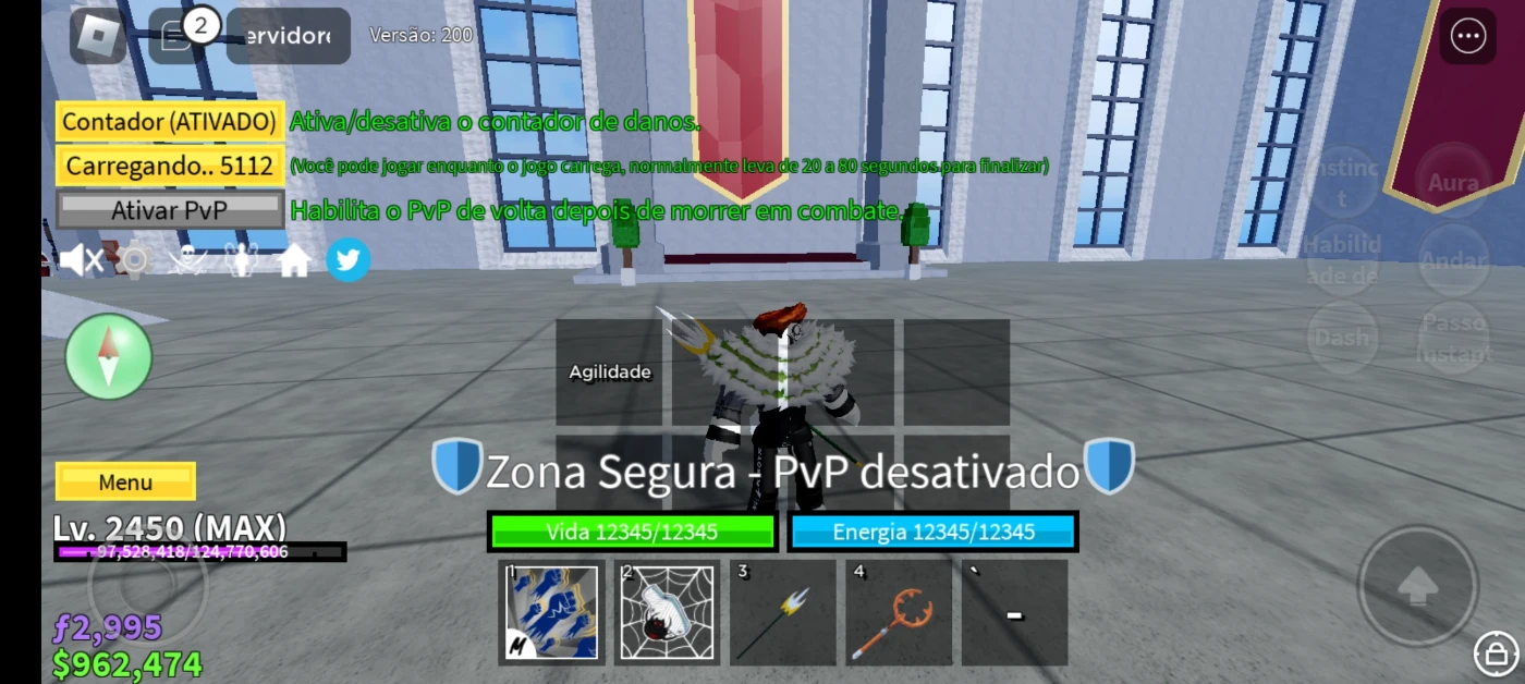 Conta Upada Em Blox Fruit E King Legacy - Roblox - DFG