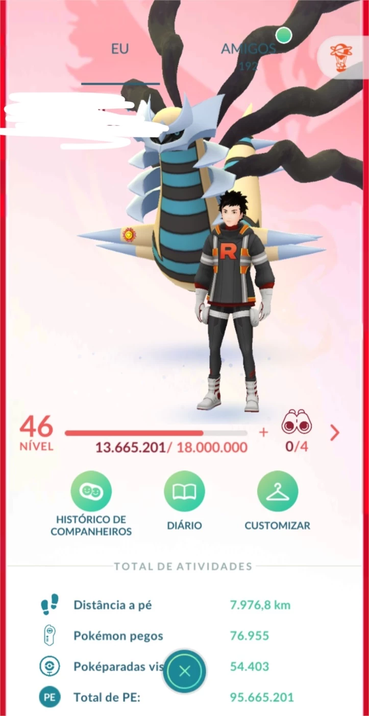 Pokemon GO | CONTA POKEMON GO LV 46 DE 2016 +300