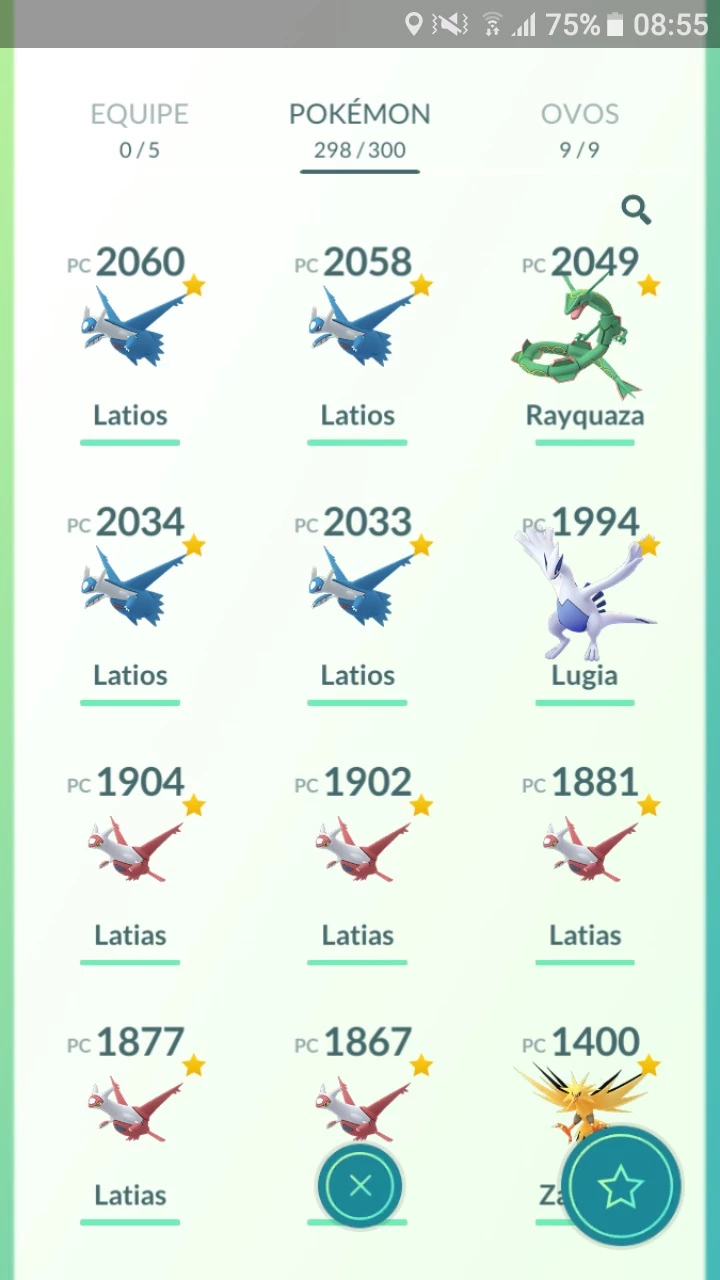 Latios Pokémon Go - (Leia A Descrição) Lendário Pc 1900+ - Pokemon Go - DFG