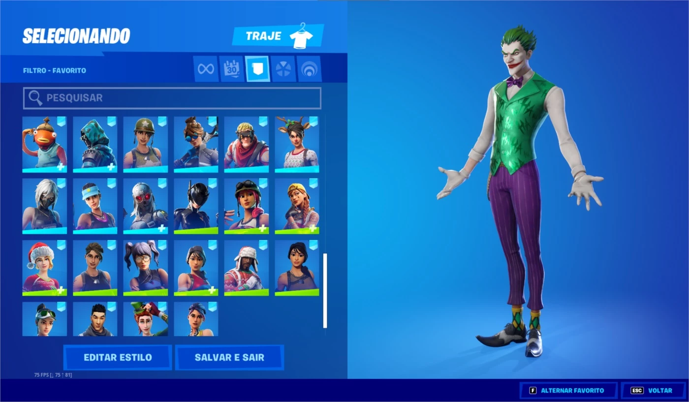 Fortnite | Conta Fortnite com Skins + STW Antigo +