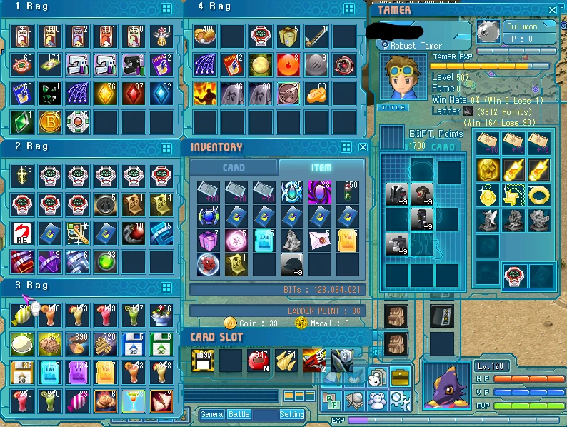 CONTA DIGIMON RPG - Digimon Masters Online - GGMAX