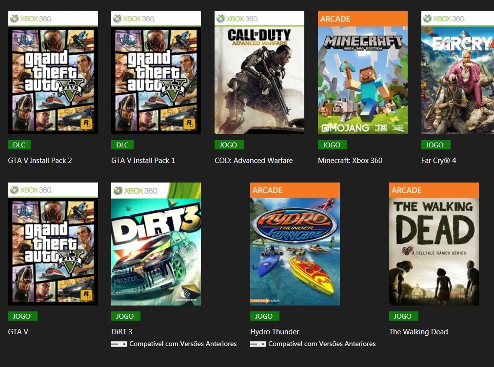 Vários jogos grátis para Xbox 360 e Xbox One! 
