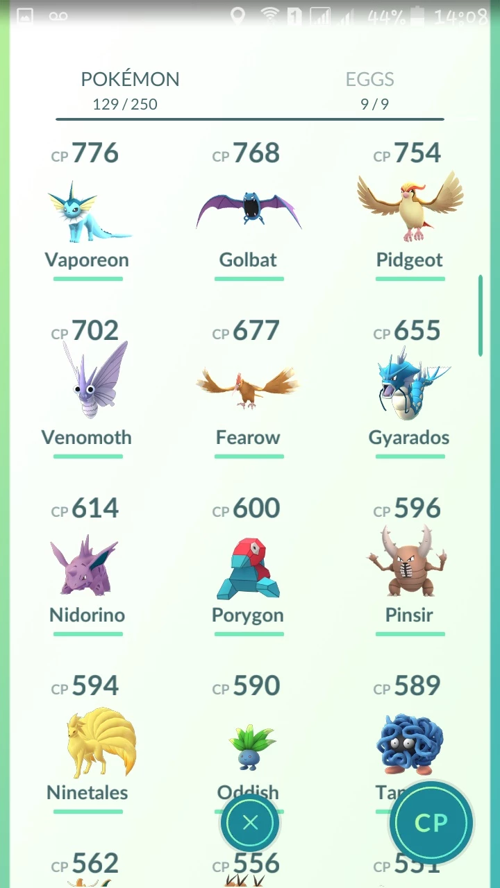 Conta PTC c/ 20 Pokémons Shinys Aleatórios - Pokémon GO - PokéMart