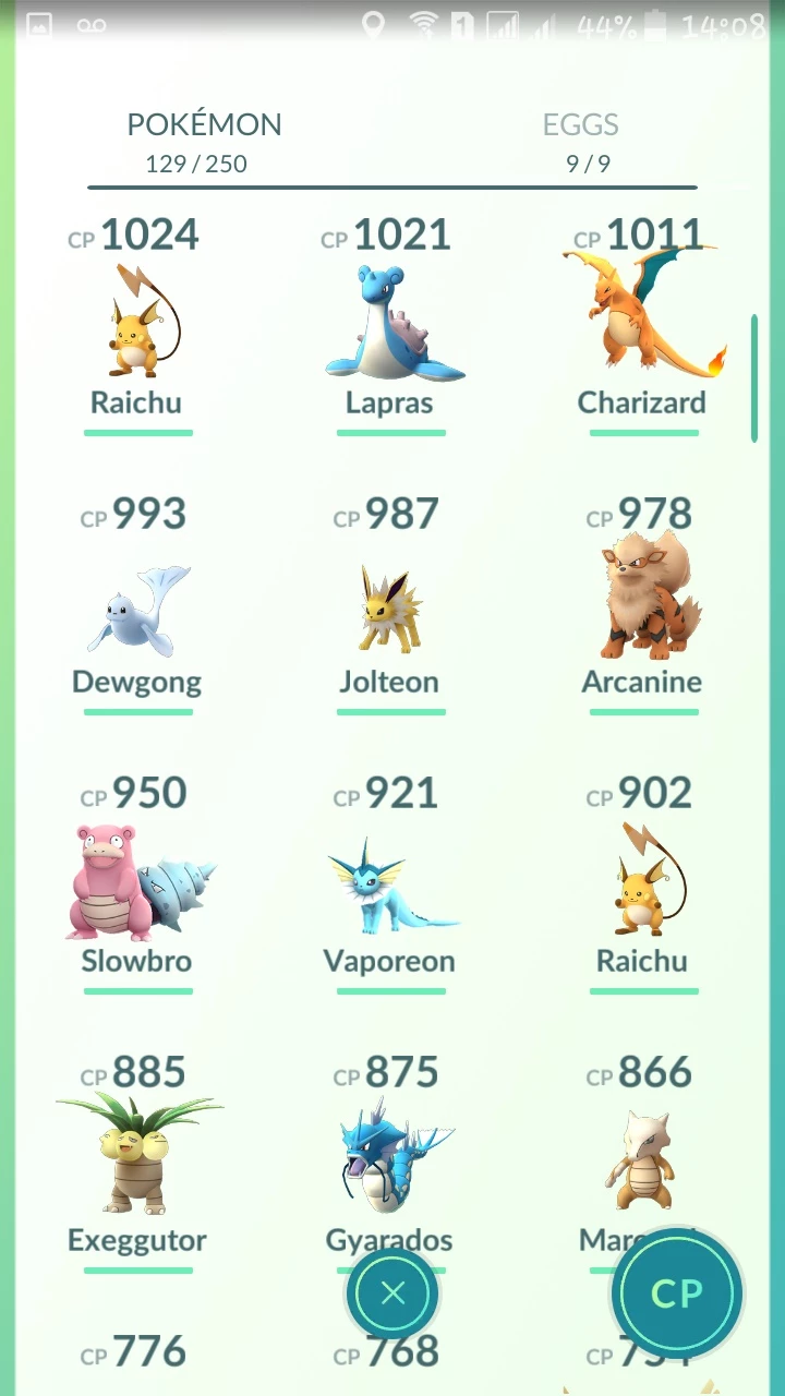 Conta PTC c/ 20 Pokémons Shinys Aleatórios - Pokémon GO - PokéMart