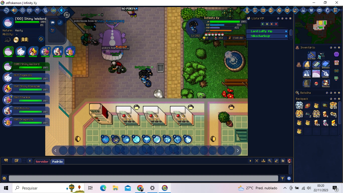 Bem vindo ao PokeXGames ot server « - Inicio