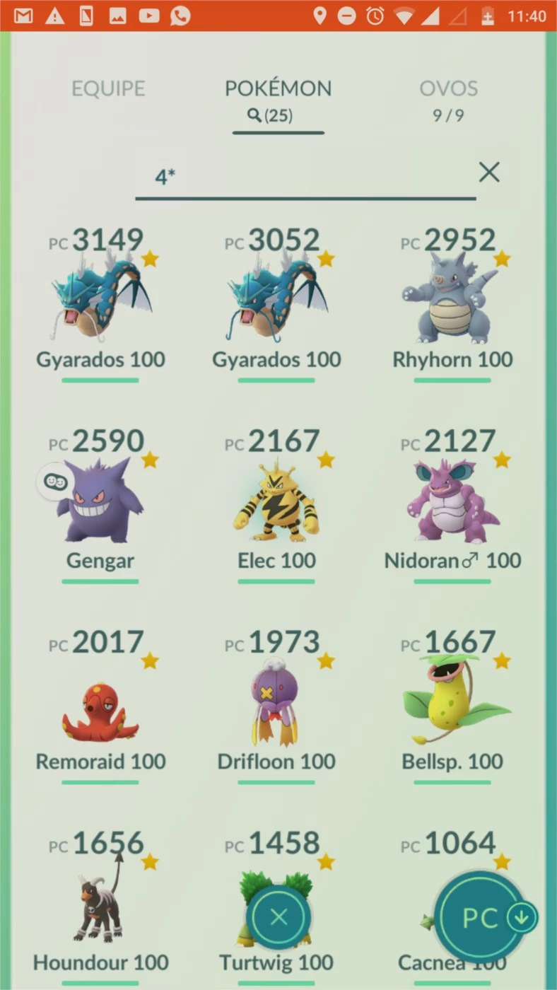 POKEMON GO > CONTA LVL 31 + 30 POKÉMONS - Pokemon GO - GGMAX