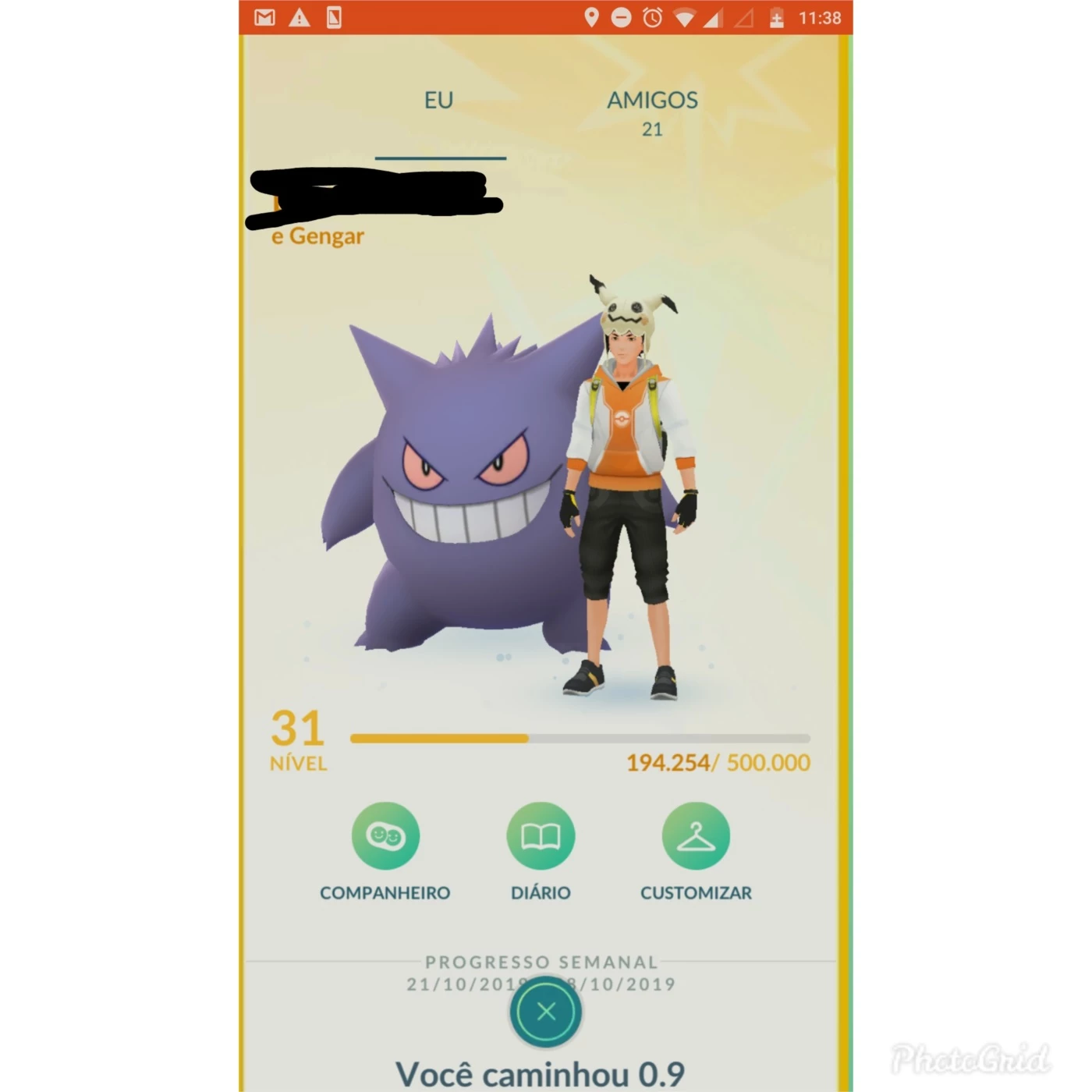 Mewtwo Pokémon Go - (Leia A Descrição) Lendário Pc 2100+ - Pokemon Go - DFG