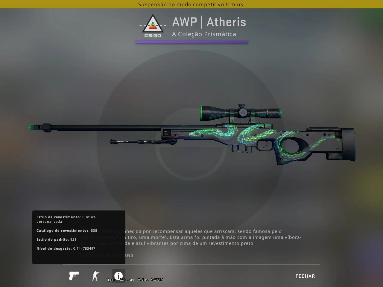 AWP  ATHERIS FT 0.23 - ACESKINS - Skins baratas de CS GO