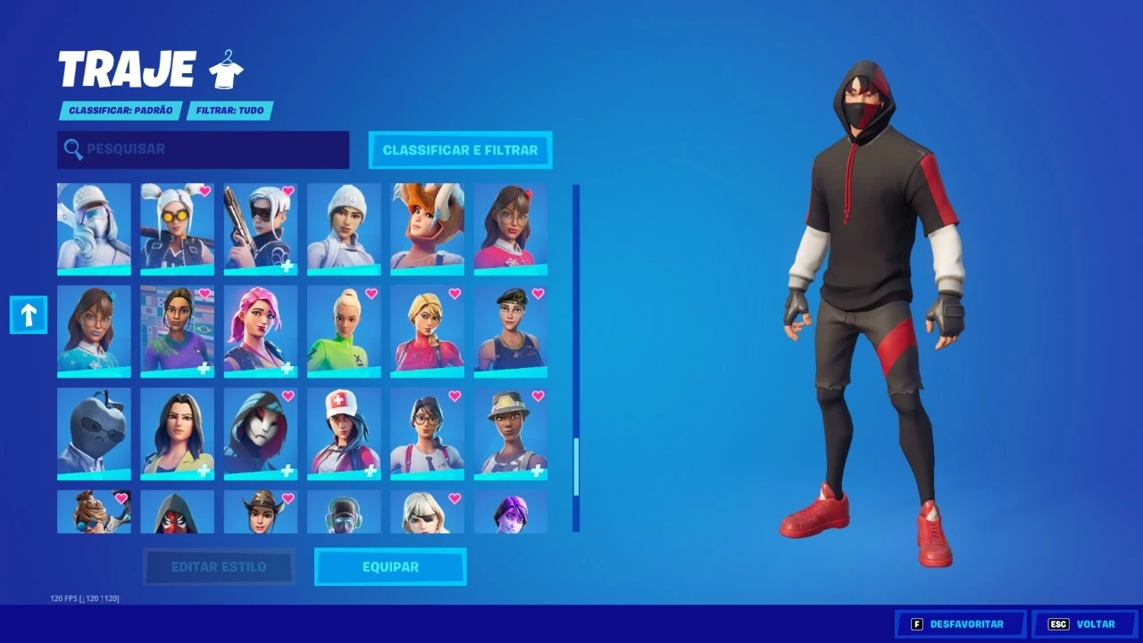 Fortnite | CONTA FORTNITE: IKONIK, GLOW, HONOR