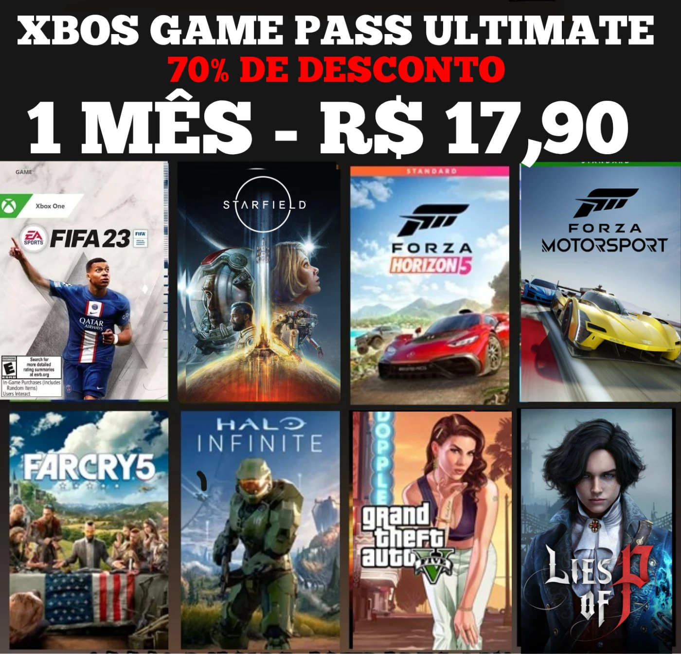 Xbox Game Pass Ultimate Por 5 Reais 