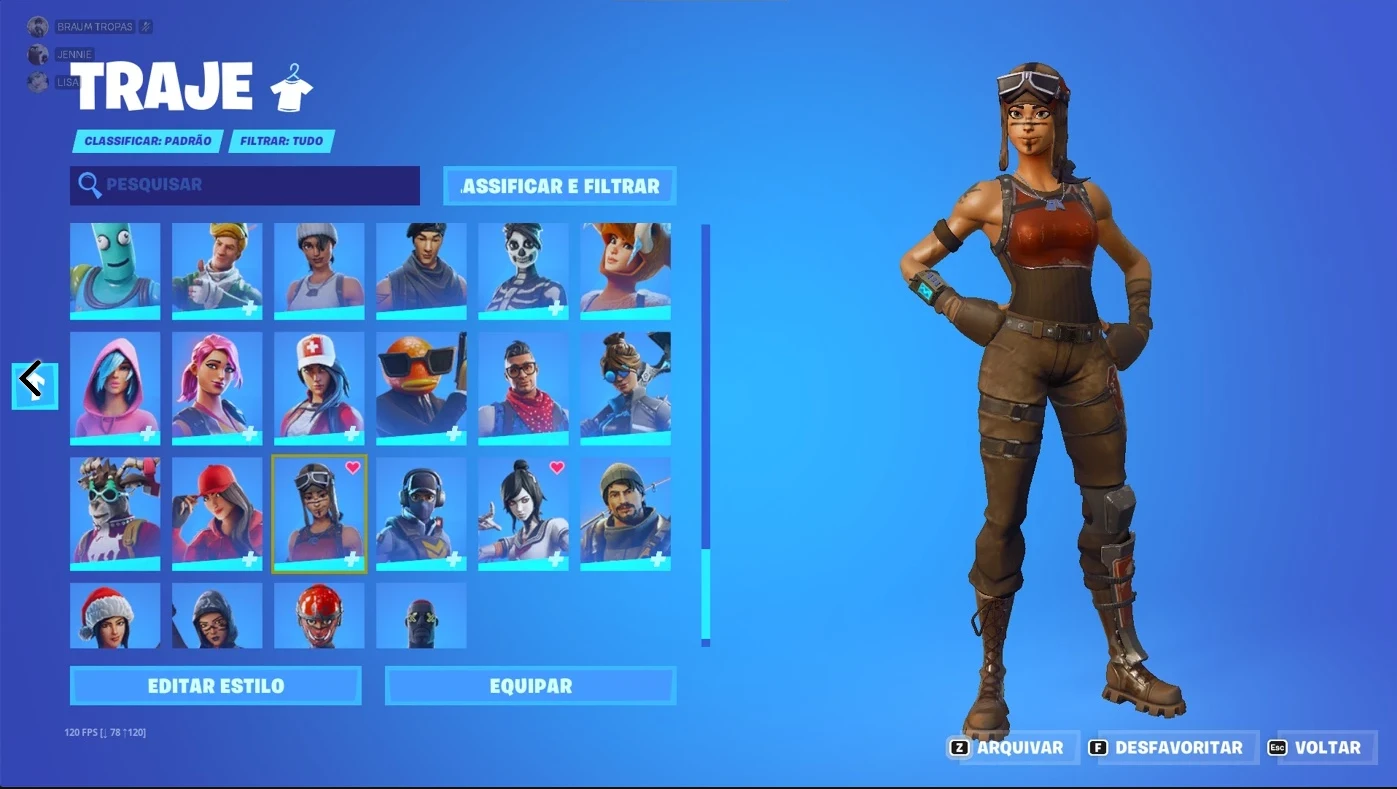 Fortnite | CONTA FORTNITE, MUITAS SKINS (RENEGADE