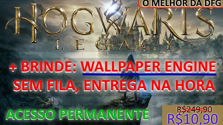 Hogwarts Legacy - Jogo Offline Steam + Brinde - Outros - DFG