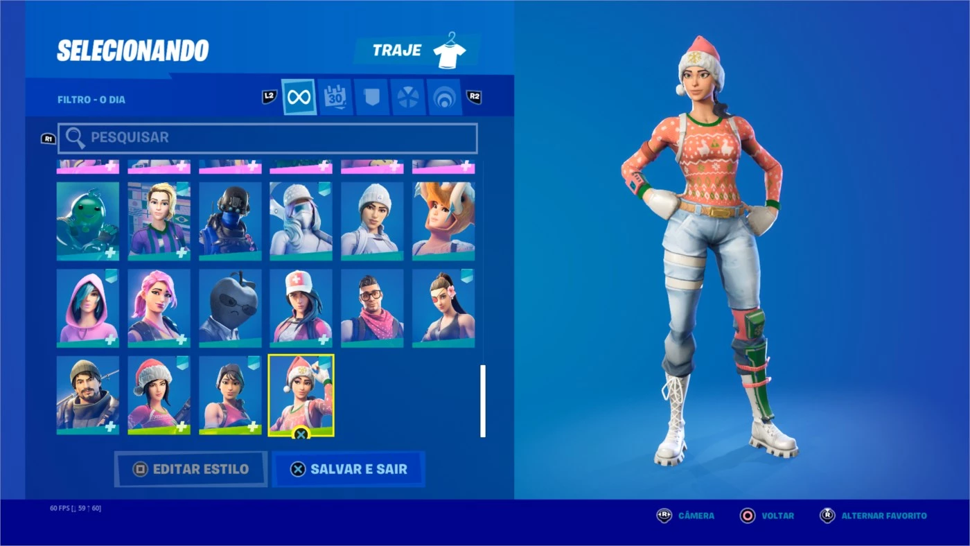 Conta De Fortnite Tryhard Com 90 Skins+,Emotes E Picaretas - DFG