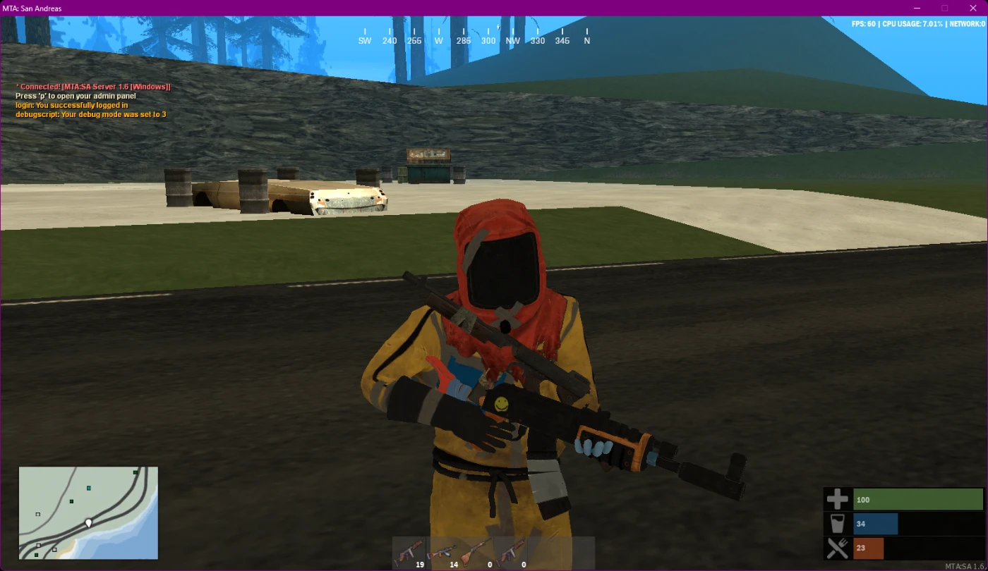 Rust Server - Mta Gamemod Desbugada 100% Funcional - Gta - DFG