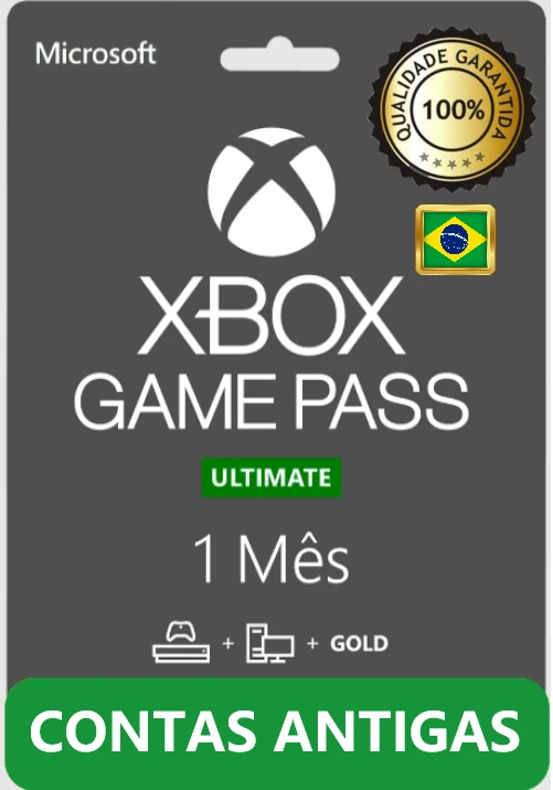 Xbox Game Pass Ultimate 1 Mês - Renovação- Leia A Descrição