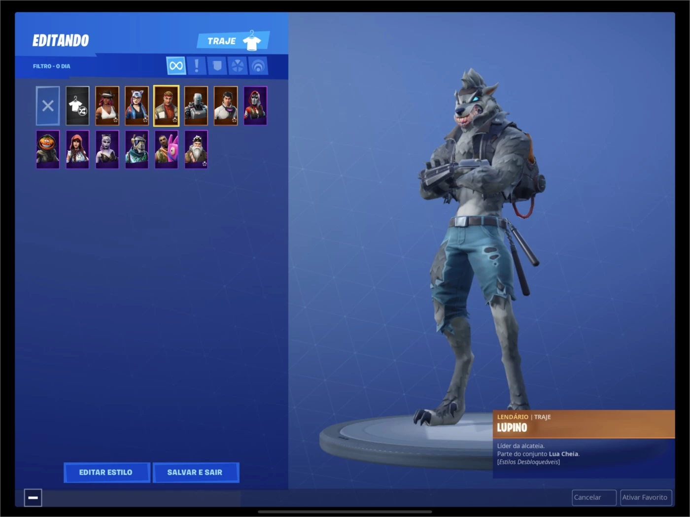 Conta Fortnite Temporada 6 Completa + Passe Temp. 7 - DFG