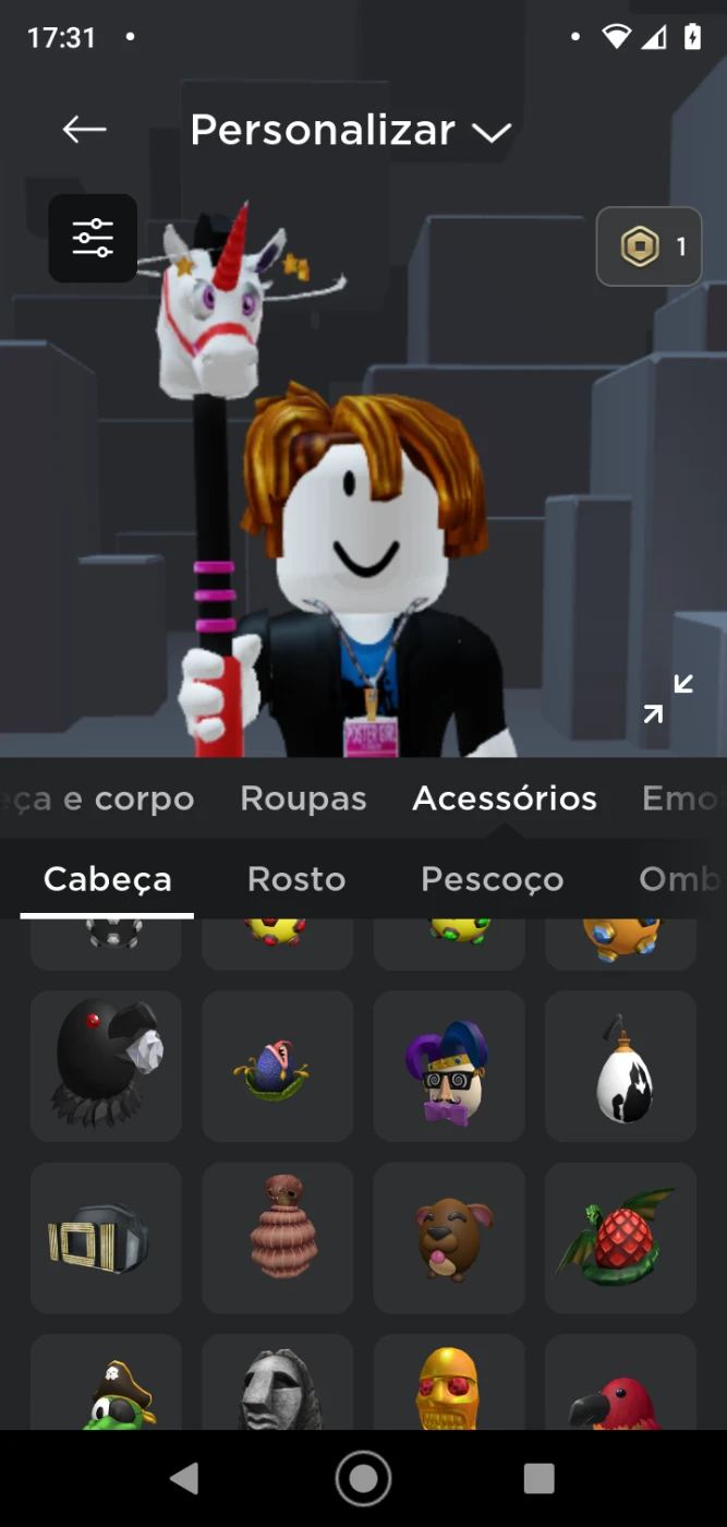 Roblox | Conta de roblox gemada