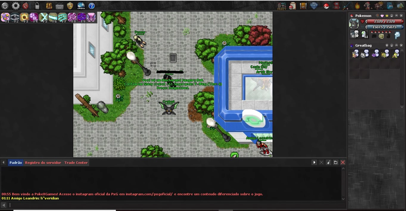 curiosidades do pokémon e da pokexgames (pokemon online PxG