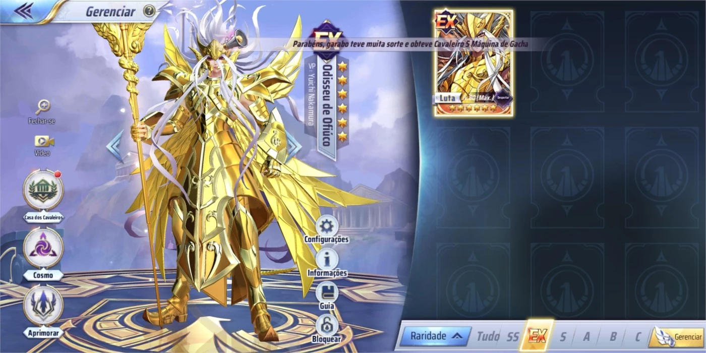 Aiolos de Sargitário  Wiki Saint Seiya Awakening : r/SSAwakening