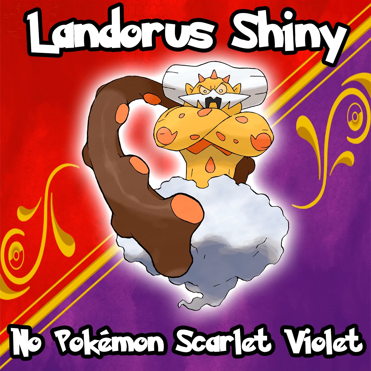 Landorus Shiny Para Pokémon Scarlet Violet Outros Dfg