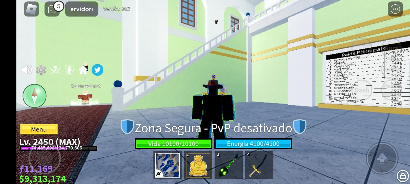 Conta De Blox Fruit Com Yoru - Roblox - DFG