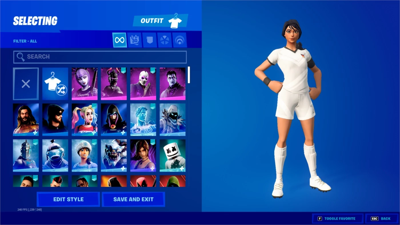 Conta Fortnite Fundador +300 Skins - DFG