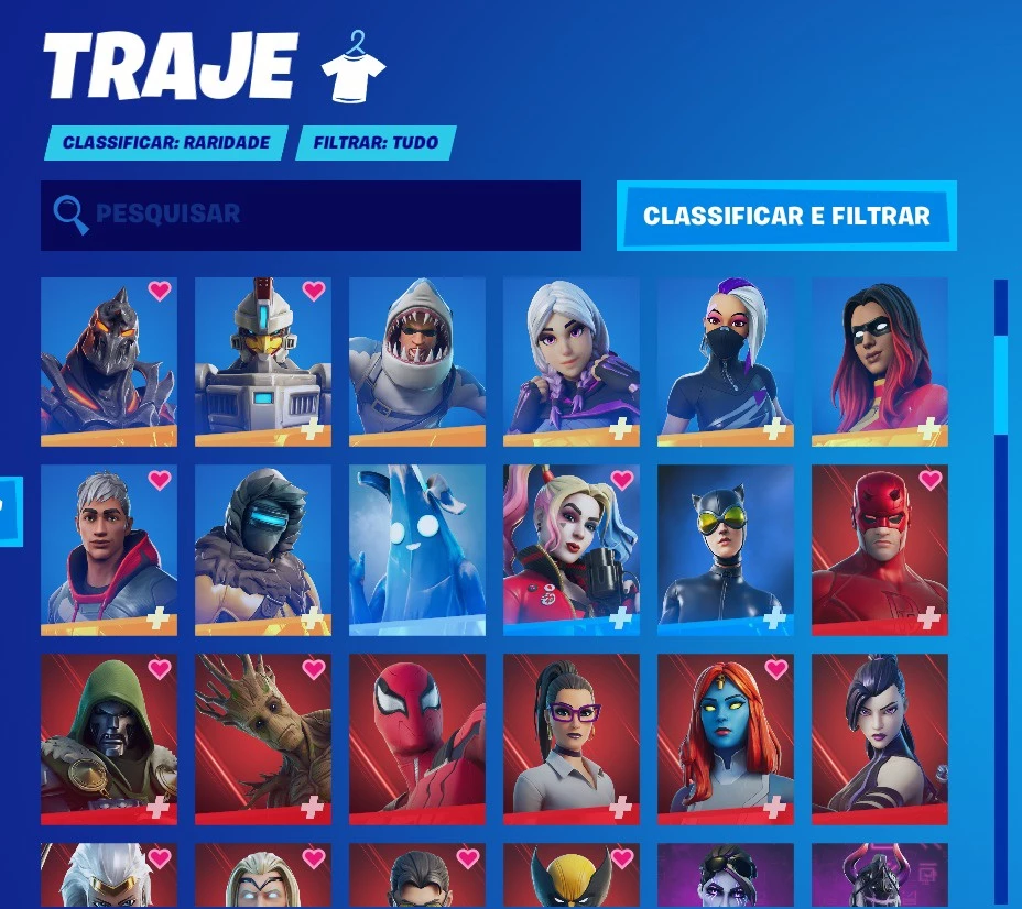 Conta De Fortnite/Epic Games + De 100 Skins Season 1 - DFG