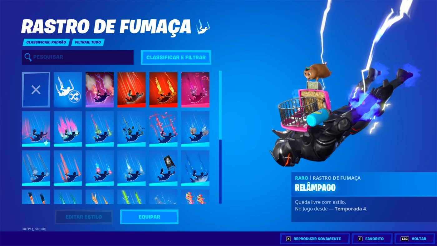 Conta De Fortnite Com Passe Atual E Skins Raras Dfg