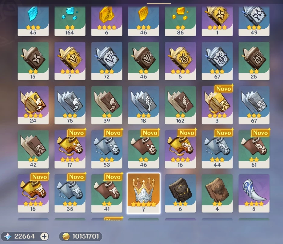 Ar 56 Muitas Gemas Genshin Impact DFG