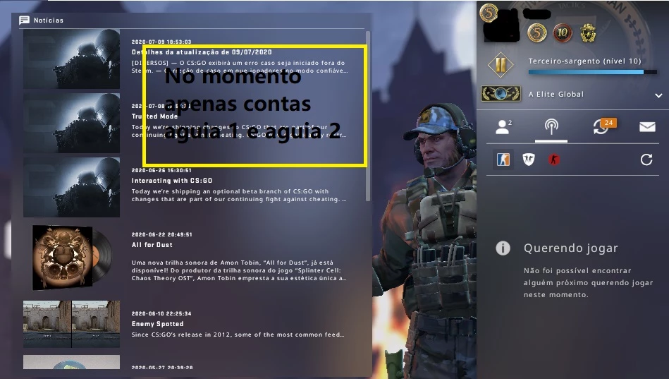 Nível 10 na Steam - CS:GO Prime - Level - Counter Strike - Contas e outros  - GGMAX