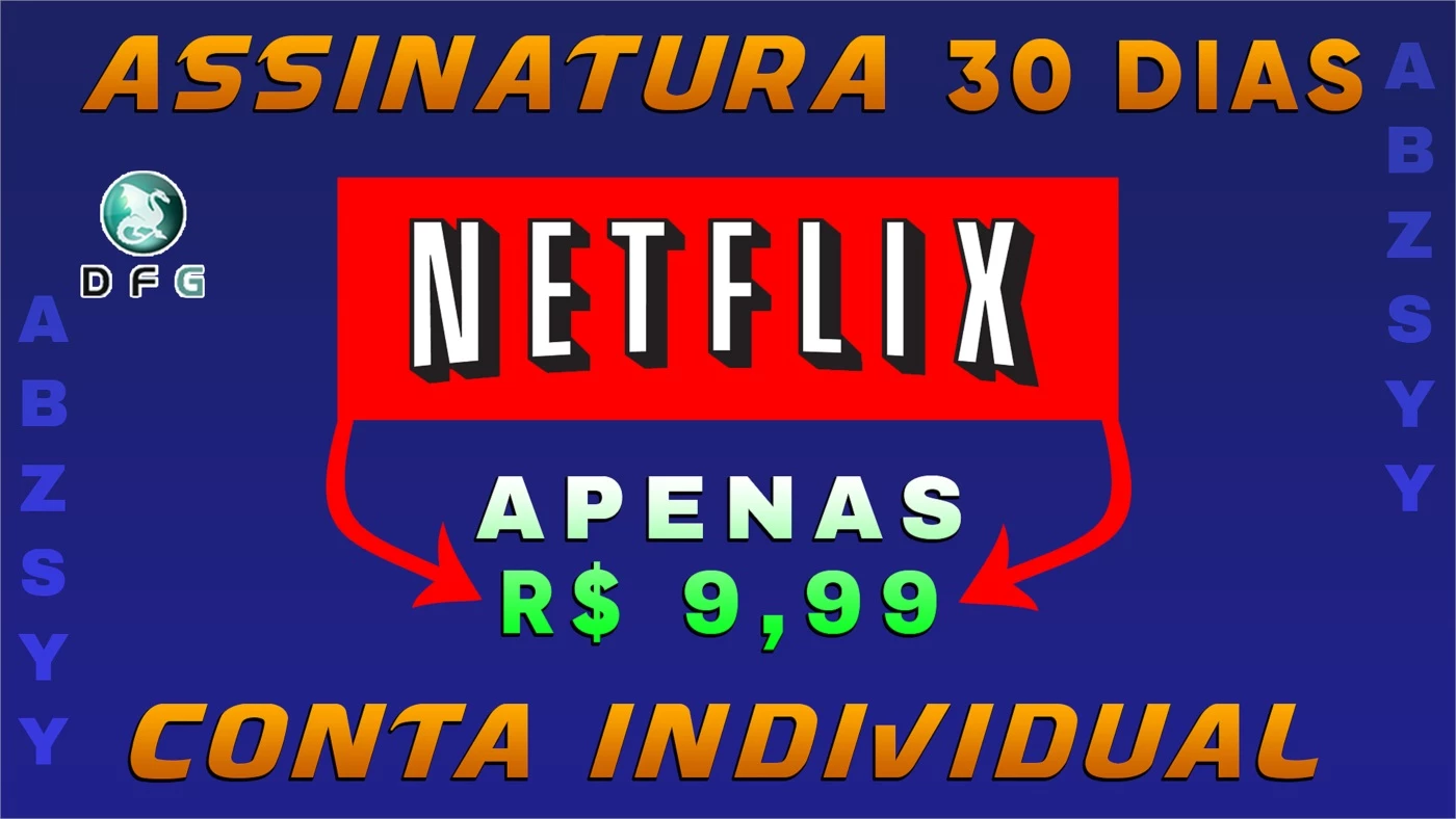 Netflix Assinatura Premium 30 Dias Individual - Preço Baixo - Assinaturas E  Premium - DFG