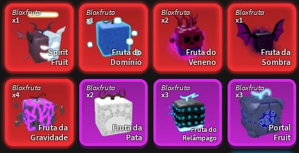 Roblox > melhor conta do blox fruit pra começa( gamepass e frutas )