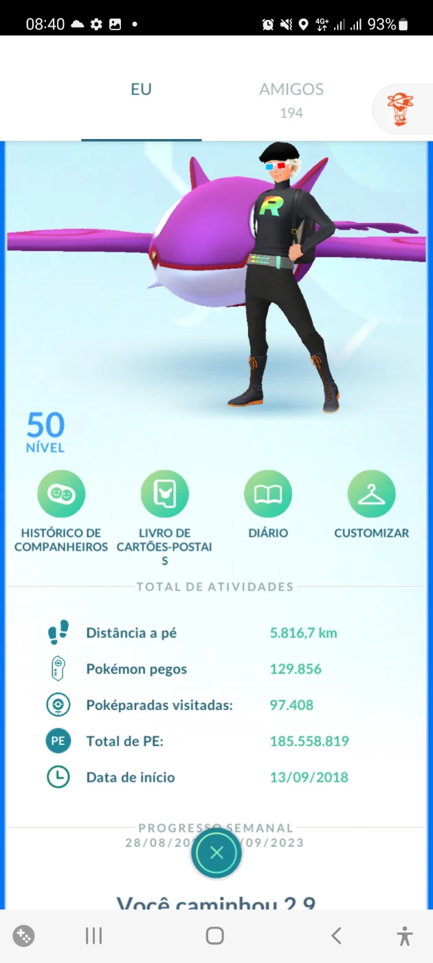 Pokémon GO > CONTA POKEMON GO COM VÁRIO 100% incluindo: Mewtwo de Armadura