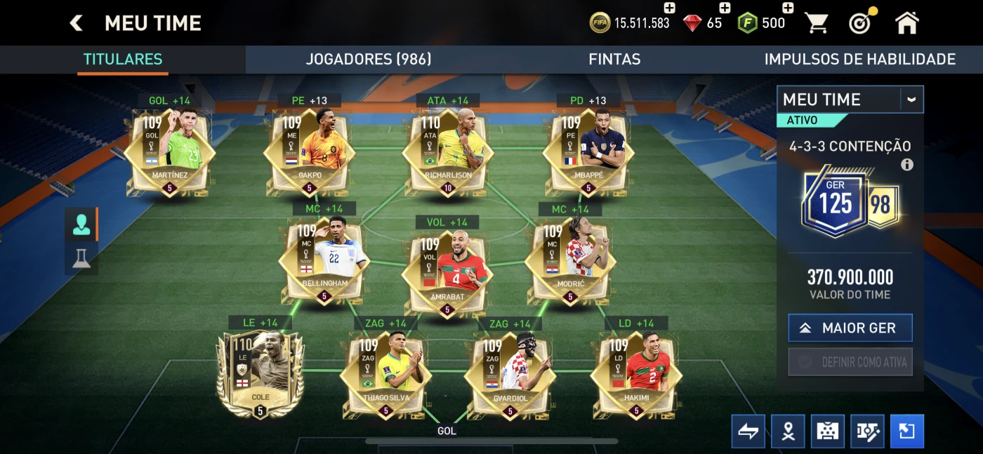 Conta de Fifa Mobile  Jogo de Computador Nunca Usado 84160062