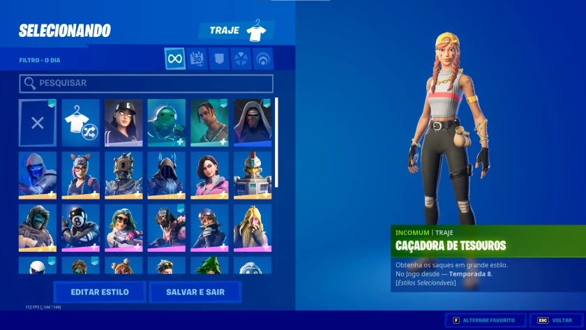 Conta Epic Games Com 150 Jogos E Skins No Fortnite - DFG